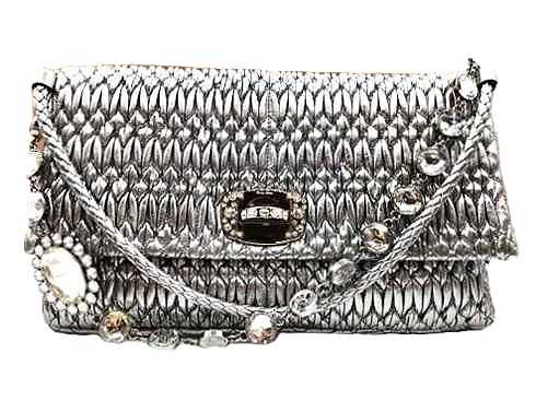 ミュウミュウ買取 マテラッセ クリスタル ナッパ  2WAYショルダー バッグ RP0169